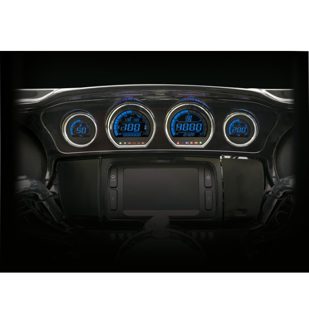 Digital One Piece Gauge Cluster