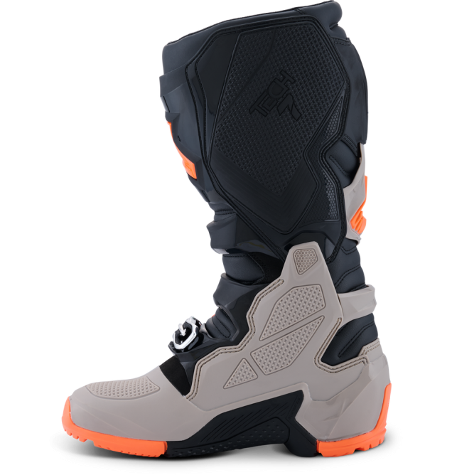 TECH 7 ENDURO BLK/WARM GRY/ORANGE FLUO 13