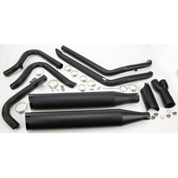 Comp-S Full Length 2-in-1 Touring Exhaust w/Ghost Pipe