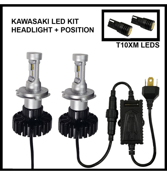 Kawasaki Concours LED Headlight Kit