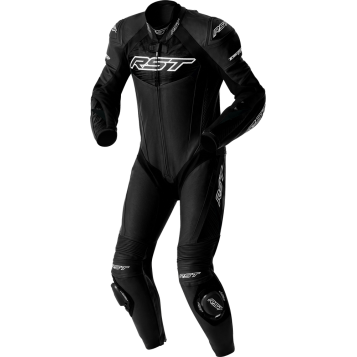 TRACTECH EVO D3O SUIT BLK/WHI LEATHER 2X