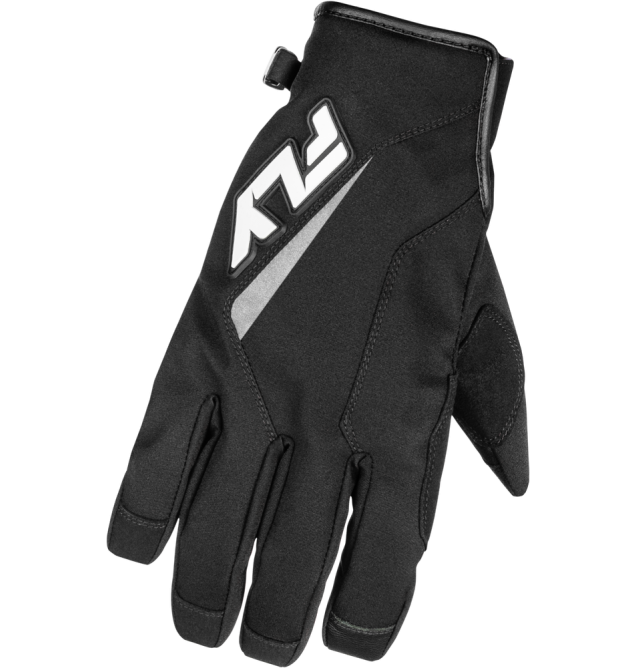 YOUTH TITLE GLOVES BLACK/WHITE YL