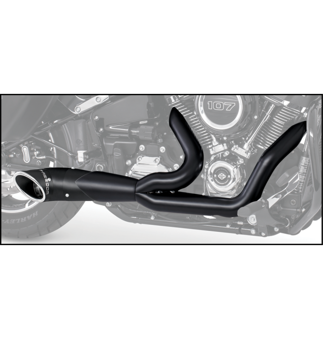 SoftTail 2 Into 1 Turnout Exhaust