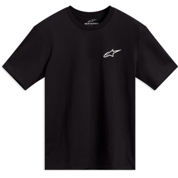 COMBO BACK SS CSF TEE BLACK/WHITE 2X
