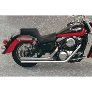 Full Sys Fat Stakkers Yamaha Chrome