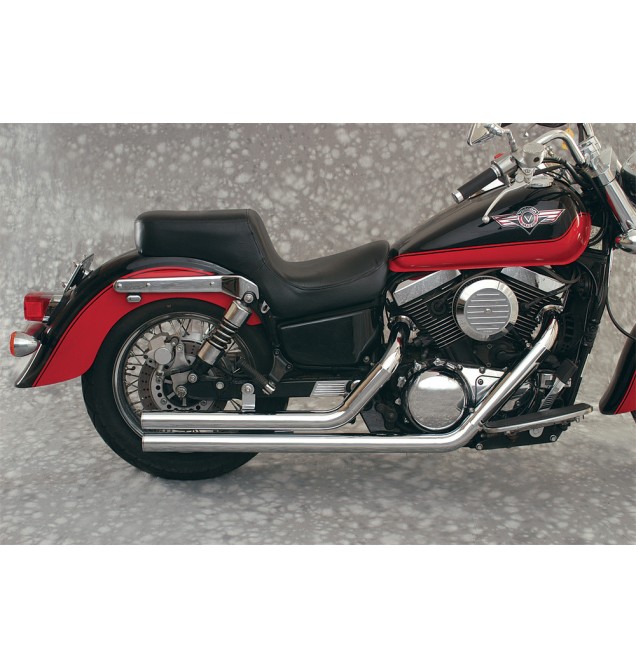 Full Sys Fat Stakkers Yamaha Chrome