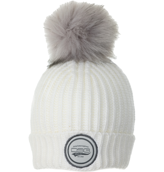 Folded Pom Beanie