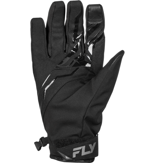 YOUTH TITLE GLOVES BLACK/WHITE YL
