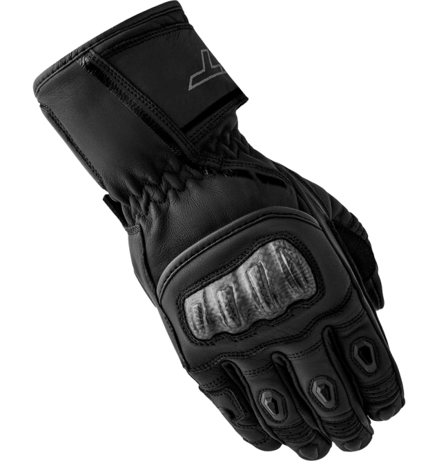 S1 D3O LADIES GLOVE BLACK LEATHER XL
