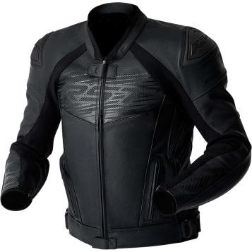TRACTECH EVO 5 D3O JACKET BLACK LEATHER 2X