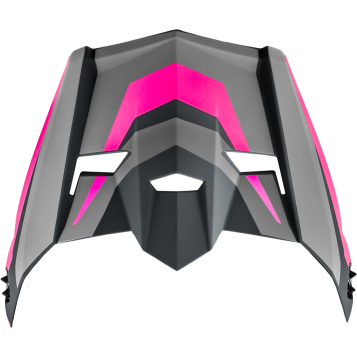 MX-46 CYCLUS VISOR MATTE GREY/PINK MD-XL