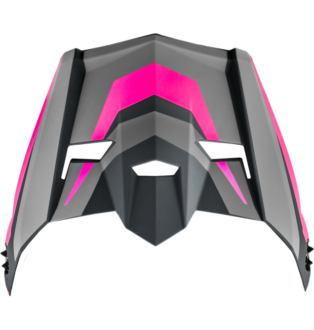 MX-46 CYCLUS VISOR MATTE GREY/PINK XS-SM