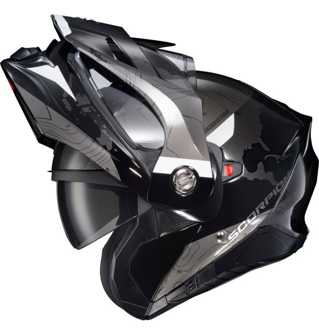 EXO-AT960 Modular Helmet Topographic