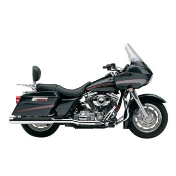 TRUE DUAL HEADPIPES BLACK FLH/FLT 07-08