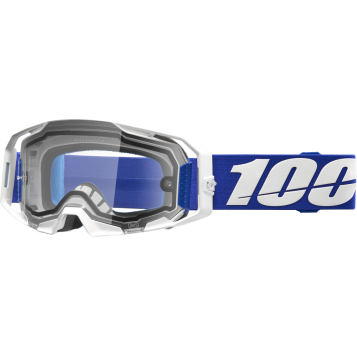 ARMATIC  ENDURO MOTO GOGGLE BLUE CLEAR LENS