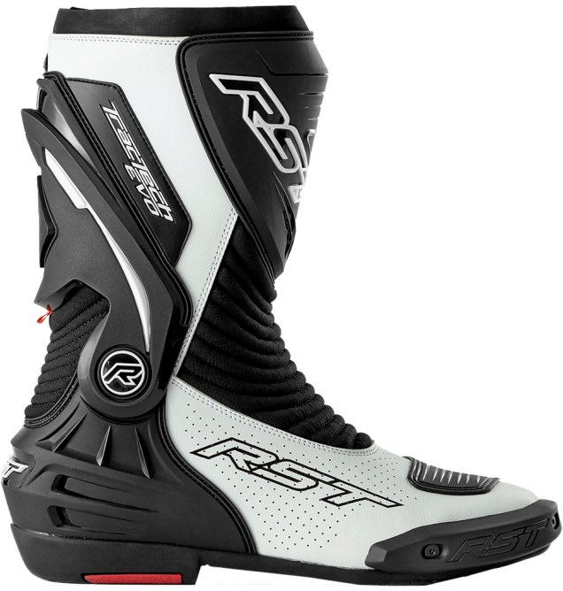 TRACTECH EVO D3O LADIES BOOT BLACK/WHITE 6