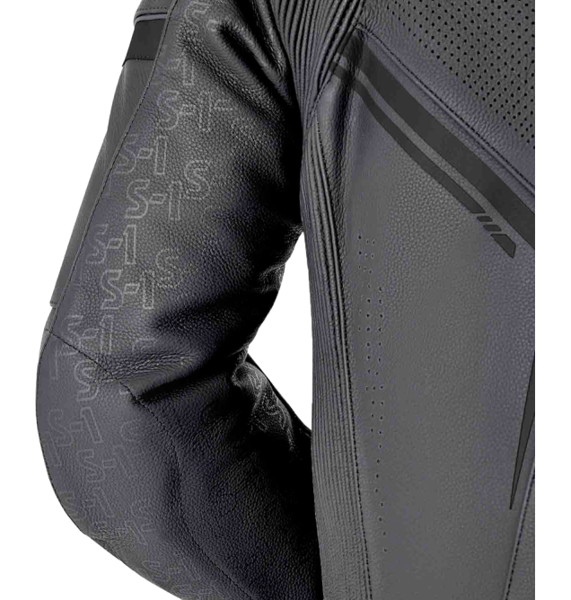 S1 D3O SUIT BLACK LEATHER 3X