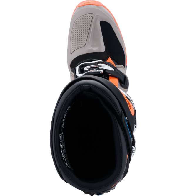 TECH 7 ENDURO BLK/WARM GRY/ORANGE FLUO 13