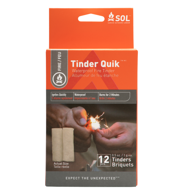 Tinder-Quik 6/pk