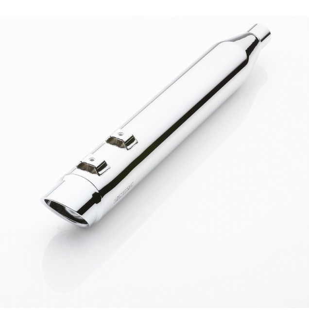 SLIP-ONS W/BILLET TIPS CHROME TRI-GLIDE 09-22