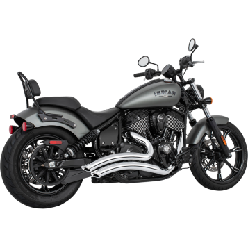 Indian Sharp Curve Radius Exhaust