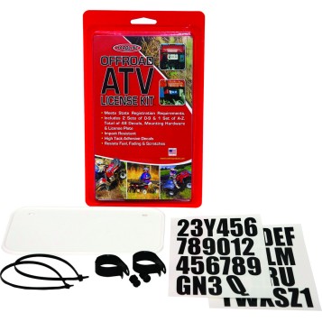 ATV License Plate Kit