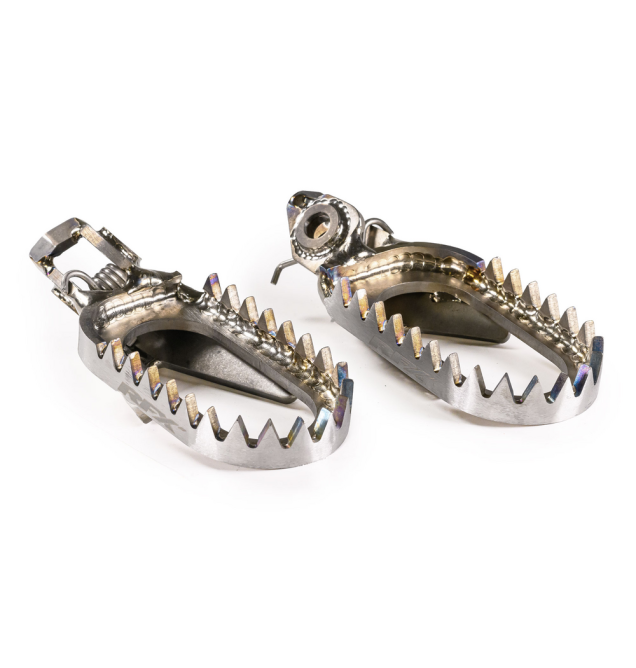 PRO SERIES FACTORY TITANIUM FOOTPEGS
