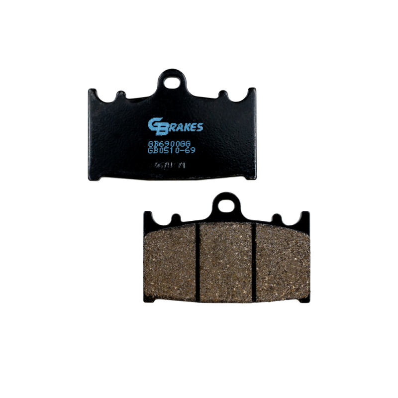 GBrakes BRAKE PADS SEMI METALLIC GBrakes BRAKE PADS SEMI METALLIC