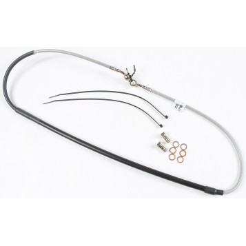 STEEL BRAKE LINE FRONT YAM