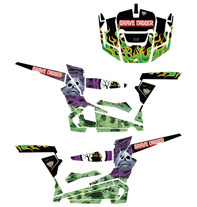 Gravedigger Graphic Kit