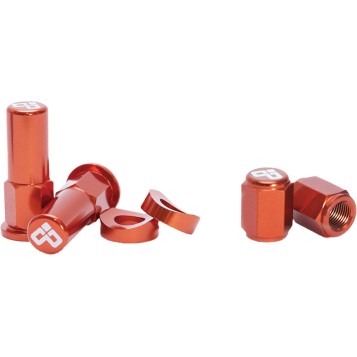Rim Lock Nut & Valve Stem Cap Kit