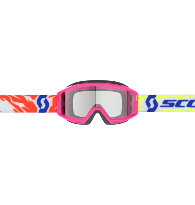 PRIMAL YOUTH GOGGLE PINK CLEAR LENS