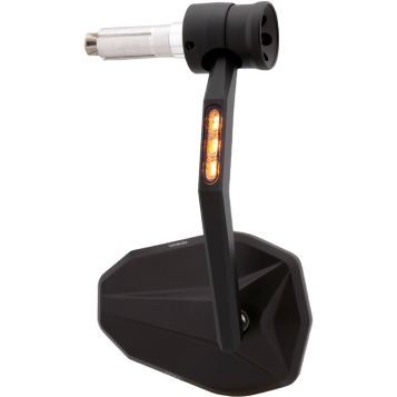 Victory Rim Bar End Mirror w/Turn Signals