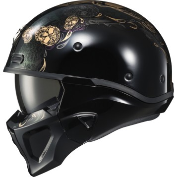 EXO-C90 Open-Face Kalavera Helmet