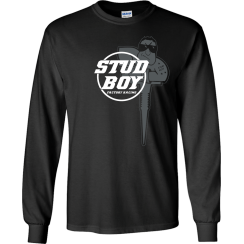 KIDS L/S TEE LG BLACK
