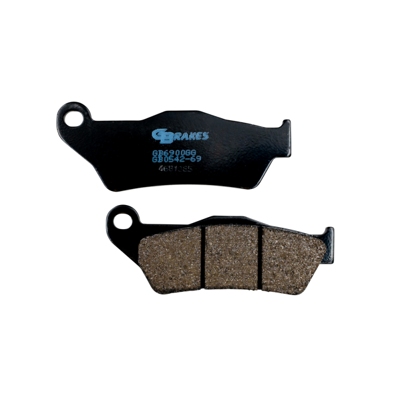GBrakes BRAKE PADS SEMI METALLIC GBrakes BRAKE PADS SEMI METALLIC