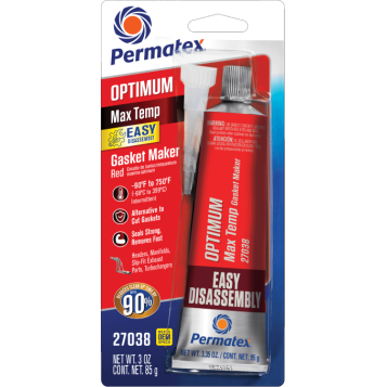 Optimum Red Max-Temp RTV Silicone
