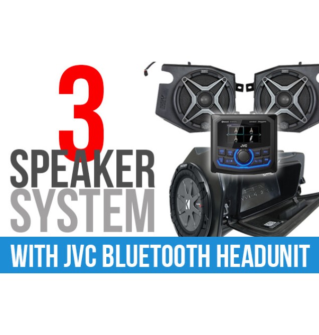 3 Speaker PNP Kit w/JVC MR1 Receiver