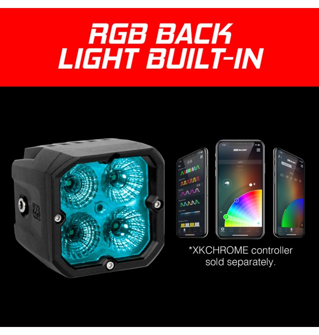 20W RGB POD Lights