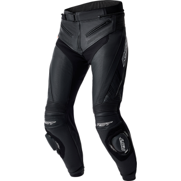 S1 D3O LEATHER LADIES PANTS BLACK 3XL