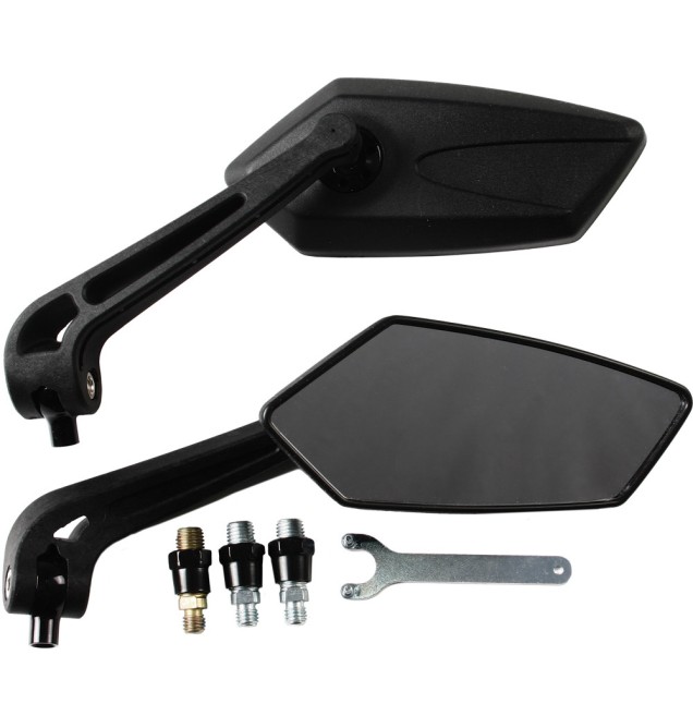 GT Style Composite Mirrors