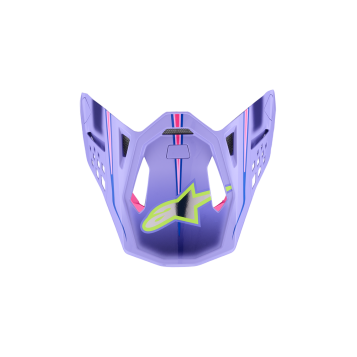 S-M10 JL VISOR ECE 22.06 PRPL/PNK FLUO/YLW FLUO GLS