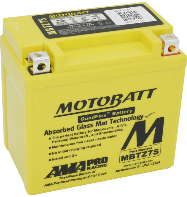 MotoBatt Quadflex AGM Batteries