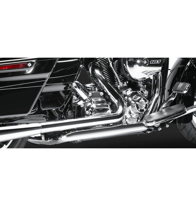 True Dual Header Exhaust