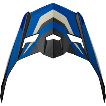 MX-46 CYCLUS VISOR BLACK/BLUE MD-2X