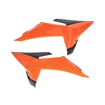 RADIATOR SHROUD KTM ORANGE/BLACK