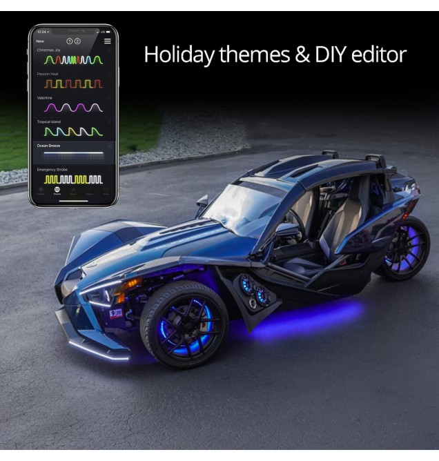 LED UNDERGLOW ADVANCED KIT POL