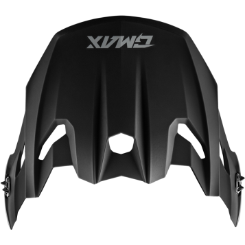 MX-96 SOLID HELMETS VISOR MATTE BLACK