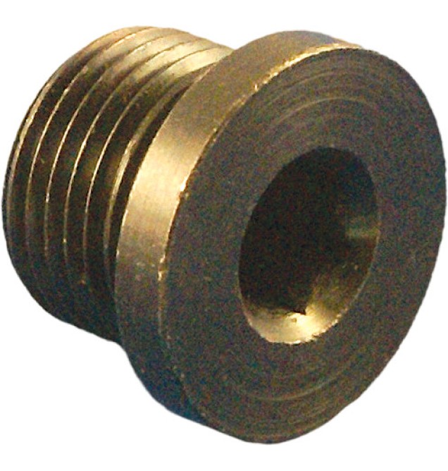 O2 Weld Nut Hex Plug