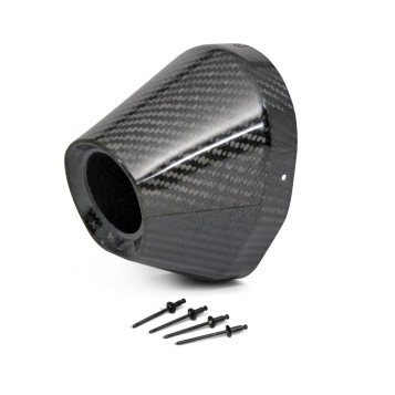 Exhaust Carbon End Cap